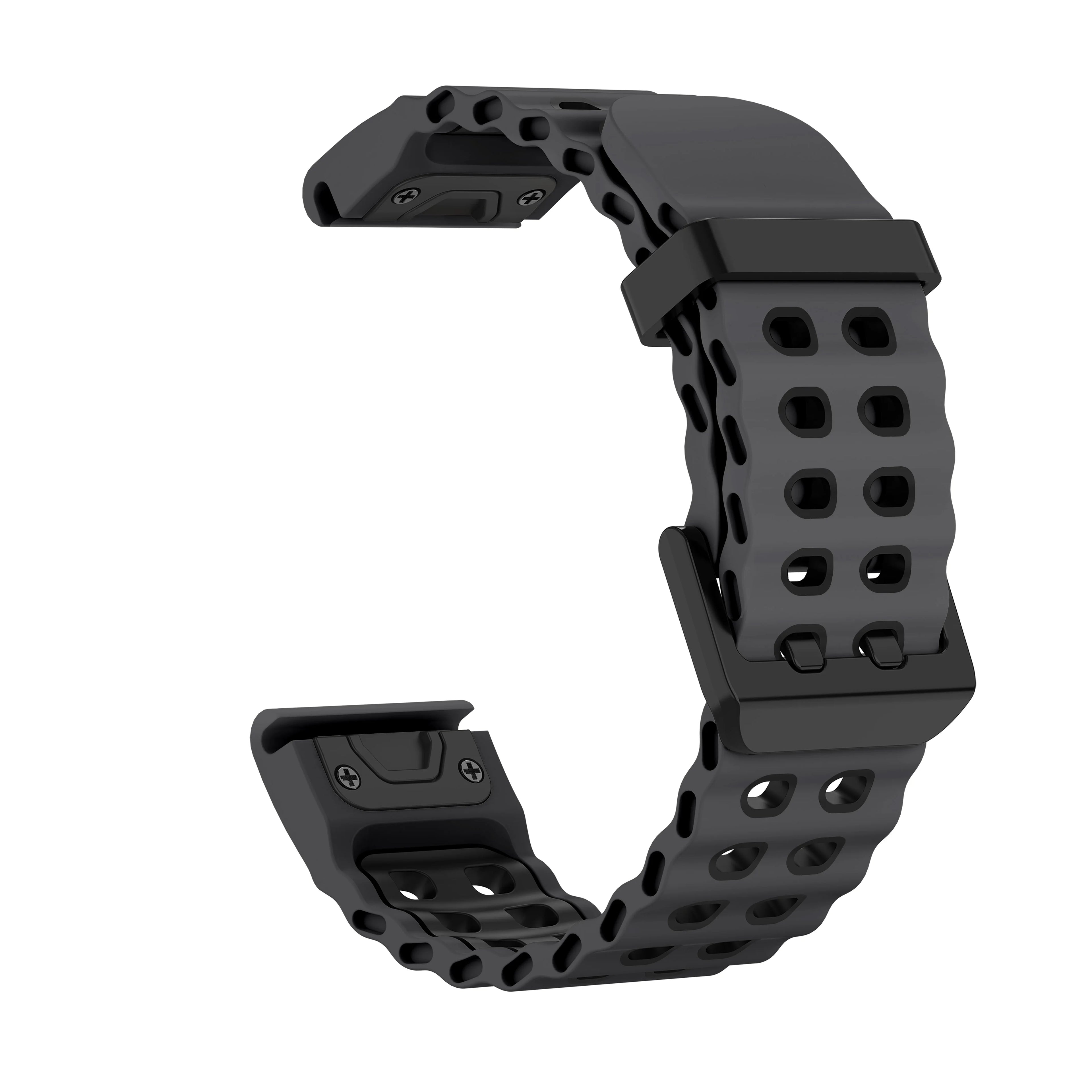 Two-Tone Silicone QuickFit Watch Strap For 47mm watch
