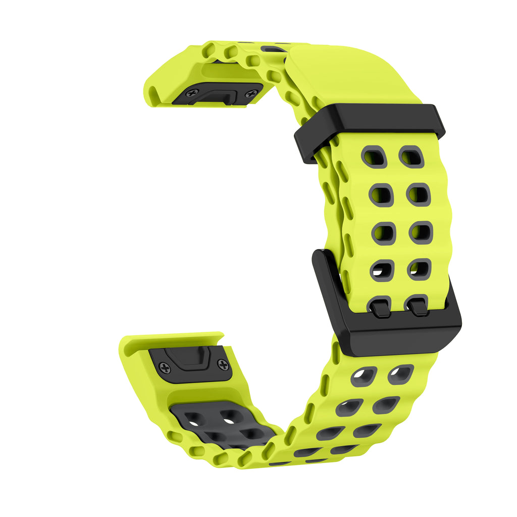 Two-Tone Silicone QuickFit Watch Strap For 47mm watch