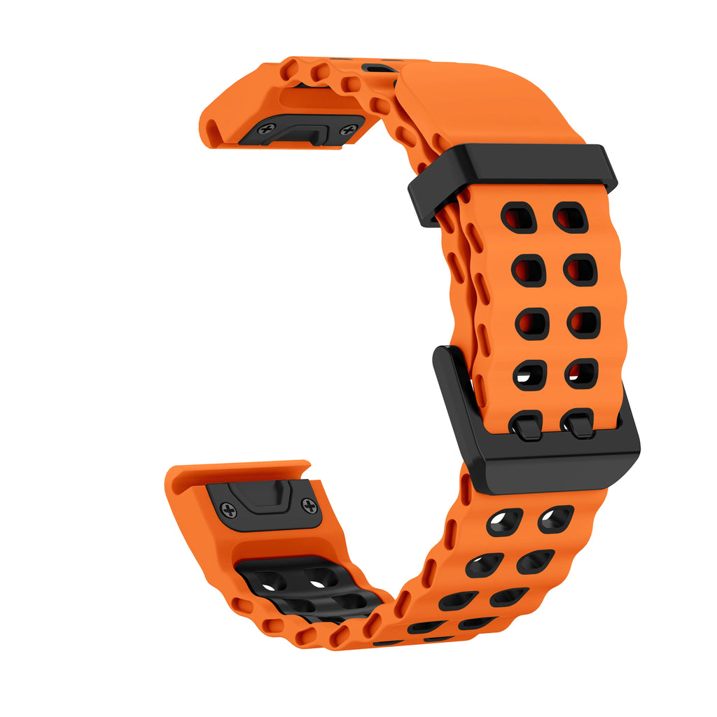 Two-Tone Silicone QuickFit Watch Strap For 47mm watch