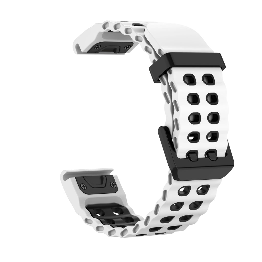 Two-Tone Silicone QuickFit Watch Strap For 47mm watch